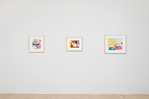 Installation photography, Richard Diebenkorn: Works on Paper 1949-1992