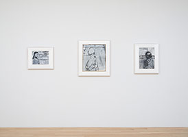 Installation photography, Richard Diebenkorn: Works on Paper 1949-1992