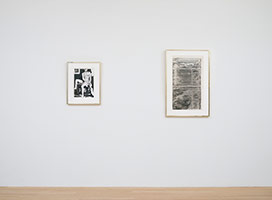 Installation photography, Richard Diebenkorn: Works on Paper 1949-1992