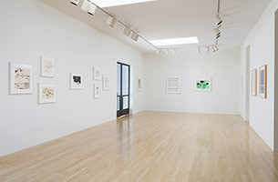 Installation photography, Richard Diebenkorn: Works on Paper 1949-1992