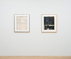 Installation photography, Richard Diebenkorn: Works on Paper 1949-1992