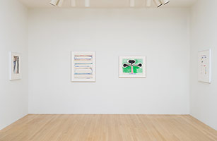 Installation photography, Richard Diebenkorn: Works on Paper 1949-1992