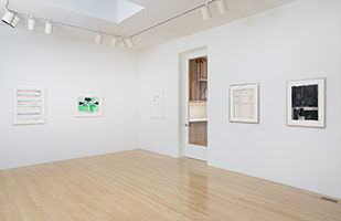 Installation photography, Richard Diebenkorn: Works on Paper 1949-1992