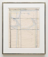 Richard Diebenkorn / 
Untitled (CR no. 4181), 1975 / 
Ink, acrylic, and graphite on paper / 
24 x 18 3/4 in. (61 x 47.6 cm)