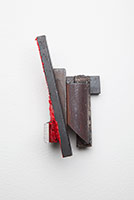 Richard Nonas / 
Untitled, 1995 / 
Steel and oil paint / 
6 3/4 x 3 3/4 x 2 1/4 in. (17.1 x 9.5 x 5.7 cm)