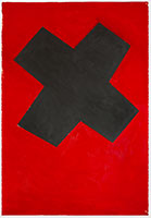 Richard Nonas / 
Untitled, 2003 / 
acrylic on paper / 
43 1/2 x 30 in. (110.5 x 76.2 cm) / 
Framed: 51 1/4 x 37 3/8 in. (130.2 x 94.9 cm) / 
RN24-017