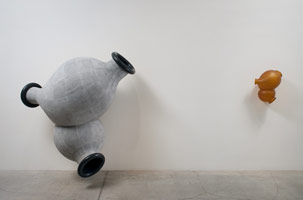 Installation photography / Peter Shelton: eyehand: Selected sculpture from 1975 - 2011 / 
19 November - 30 December 2011