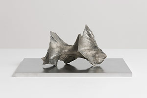 Sui Jianguo / 
Planting Trace -- Meteor Garden 6, 2018 / 
galvanized photosensitive resin 3D printing / 
6 3/8 x 9 1/2 x 4 in. (16 x 24 x 10 cm)