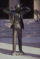 Terry Allen / 
Modern Communication, 1993 / 
New Communication Plaza, Kansas City, MO