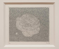 Tom Wudl / 
The Fragrances of Enlightenment Practice (Understanding), 2009 / 
      Etching (ink on rag paper) / 
      paper: 11 x 15 in. (27.9 x 38.1 cm); / 
      image: 2 7/8 x 3 3/8 in. (7.3 x 8.6 cm) / 
      Edition of 12