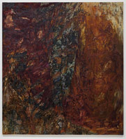 Therese Oulton / 
Greeks Gift (To Matilda), 1986 / 
oil on canvas / 
93 3/8 x 85 1/8 in. (237.2 x 216.2 cm)