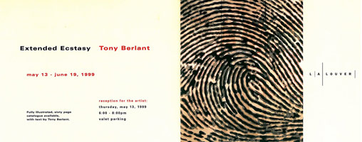 Tony Berlant announcement, 1999