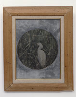 Joseph Cornell / 
Untitle (Stork), n.d. / 
Collage / 
11 3/8 x 8 3/8 in (28.9 x 21.3 cm) / 
16 1/2 x 13 3/8 in (41.9 x 34 cm) (fr) / 
Private collection