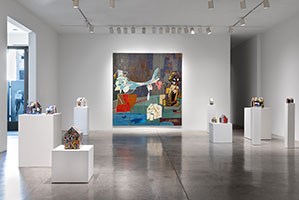 Installation photography of Tony Berlant: Houses / 
Photography by Matt Emonson