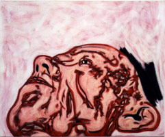 Head (PC9421), 1994 / 
acrylic on canvas / 
37 1/2 x 45 1/2 in (95.2 x 115.6 cm)