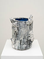 Tony Marsh / 
Untitled, from the 'Crucible' series, 2020 / 
multiple fired clay and glaze materials / 
18 x 12 x 12 in. (45.7 x 30.5 x 30.5 cm)