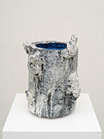 Tony Marsh / 
Untitled, from the 'Crucible' series, 2020 / 
multiple fired clay and glaze materials / 
18 x 12 x 12 in. (45.7 x 30.5 x 30.5 cm)