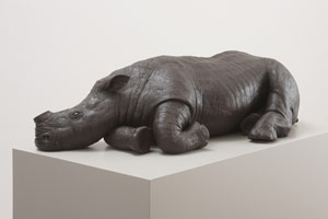 Ben Jackel / 
Exsanguination, 2009 / 
stoneware / 
10 1/2 x 37 x 14 in (26.7 x 94 x 35.6 cm)