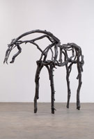 Deborah Butterfield / 
Burnt Pine, 2008 / 
cast bronze / 
92 x 120 x 29 in. (233.7 x 304.8 x 73.7 cm) 