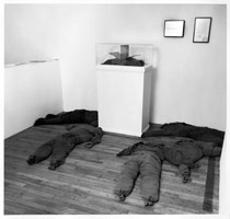 Edward Kienholz / 
The Non War Memorial, 1970 / 
mixed media tableau / 
dimensions variable / 
Private collection