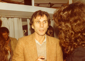 George Herms portrait, 1981