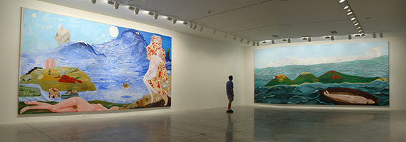 Installation photography, Charles Garabedian / L.A. Louver, 9 September - 9 October 2004