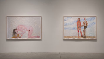 Installation photography, Charles Garabedian: Recent paintings