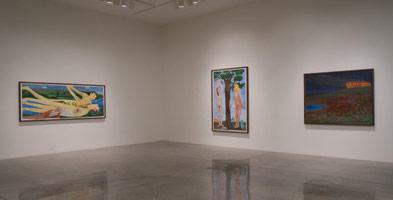 Installation photography, Charles Garabedian: Recent paintings