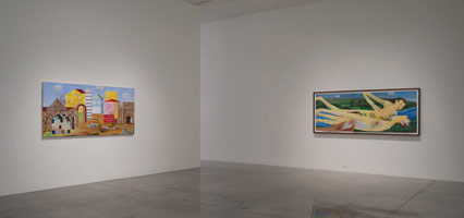 Installation photography, Charles Garabedian: Recent paintings