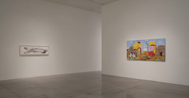 Installation photography, Charles Garabedian: Recent paintings