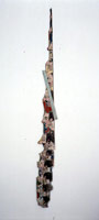 Charles Garabedian /  
Self-Portrait, 1968 /  
resin, wood lathe piece  /  
93 1/2 x 8 in. (237.5 x 20.3 cm)