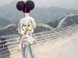 Chen Man / 
Funky Great Wall No. 2, date TBD / 
c-print / 
51 1/4 x 68 1/4 in. (130 x 173.33 cm)