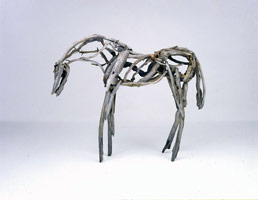 Deborah Butterfield / 
Agate, 2005
cast bronze
38.5 x 46 x 16 in. (97.8 x 116.8 x 40.6 cm)
Private collection Santa Monica, CA