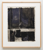 Richard Diebenkorn / 
Untitled, 1973 / 
acrylic, gouache, ink and charcoal on paper / 
24 x 19 in. (61 x 48.3 cm)