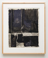 Richard Diebenkorn / 
Untitled (CR no. 4125), 1973 / 
acrylic, gouache, ink and charcoal on paper / 
24 x 19 in. (61 x 48.3 cm) / 
Framed Dimensions: 31 3/4 x 26 3/4 x 1 1/2 in. (80.6 x 67.9 x 3.8 cm)