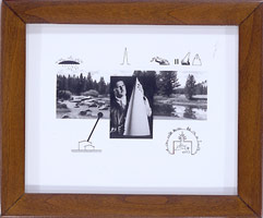 Conditional View (Tuolumne Meadows), 1993 / 
ink on gelatin silver print / 
Framed: 9 1/2 x 11 3/4 in (24.1 x 29.8 cm)