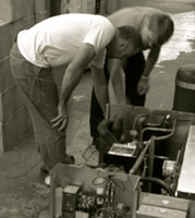 EMC with compressor and cooling system, Playa Del Rey, California. 2004