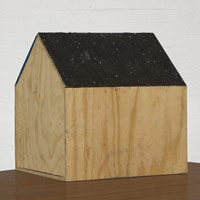 Enrique Martínez Celaya / 
The Grief Box, 2010 / 
ink on wood  / 
13 3/4 x 14 1/2 x 12 3/4 in (34.9 x 36.8 x 32.4 cm)