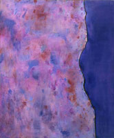 Fred Williams / 
Coastline (A), 1981 / 
oil on canvas / 
71 7/8 x 59 7/8 in (182.5 x 152.1 cm) / 
Private collection 
