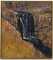 Fred Williams / 
Coliban Falls I, 1979 / 
oil on canvas / 
42 x 37 7/8 in (106.7 x 96.2 cm)