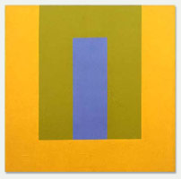 Frederick Hammersley /   
Conjugate, 1973 - 74 /   
oil on linen /   
19 1/2 x 19 1/2 in. (45.7 x 45.7 cm) /    
Private collection