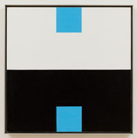 Frederick Hammersley / 
Upon, #4 1981 / 
oil on linen / 
24 x 24 in (61 x 61 cm)