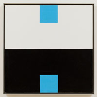 Frederick Hammersley / 
Upon, #4 1981 / 
oil on linen / 
24 x 24 in (61 x 61 cm)