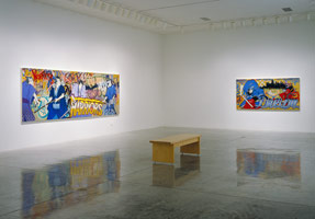 Gajin Fujita installation photography, 2002