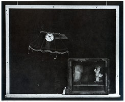 Live Jazz, 1972 / 
mixed media assemblage / 
48 x 60 x 5 in (121.9 x 152.4 x 12.7 cm)