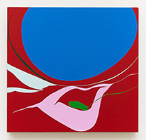 Heather Gwen Martin / 
Glider, 2020 / 
oil on linen / 
20 x 21 1/2 in. (50.8 x 54.6 cm)