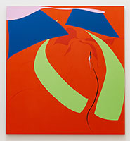 Heather Gwen Martin / 
Voyage, 2020 / 
oil on linen / 
82 1/2 x 77 in. (209.6 x 195.6 cm)