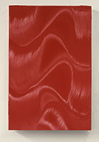 Jason Martin / 
Model, 2004 / 
        oil on aluminum  / 
        53 x 35 3/8 in (90 x 135 cm)