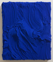 Jason Martin / 
Vanitas, 2009 / 
      pure pigment on panel / 
      25 3/4 x 21 3/4 in (65 x 55 cm) / 
      Private collection