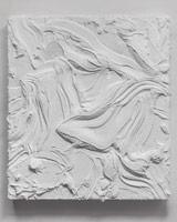 Jason Martin / 
Sherpa, 2012 / 
mixed media on aluminum / 
70 7/8 x 63 x 7 1/8 in (180 x 160 x 18 cm)